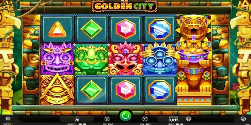 Luật chơi Golden City Slot dễ chơi, dễ thắng